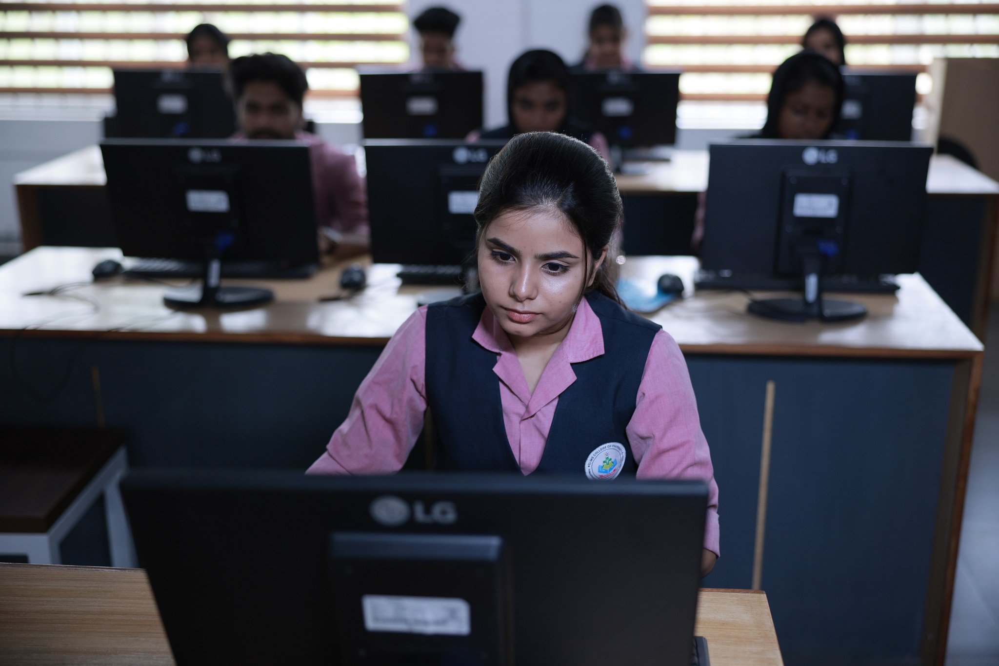 Students in classroom